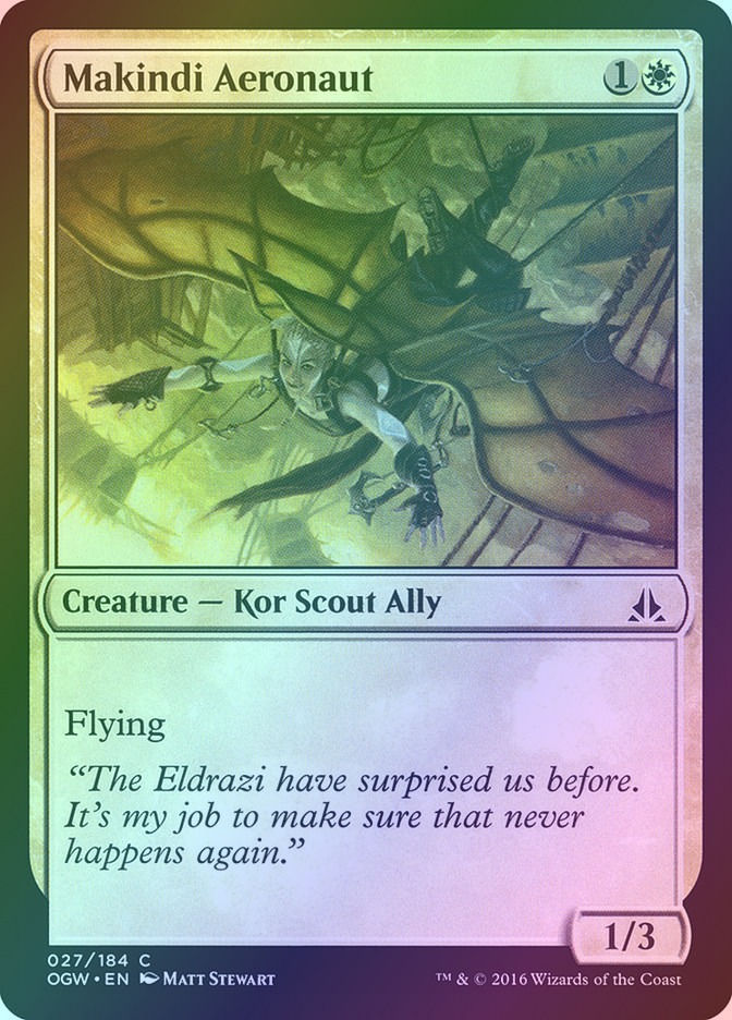 Makindi Aeronaut (OGW) (27) / Foil