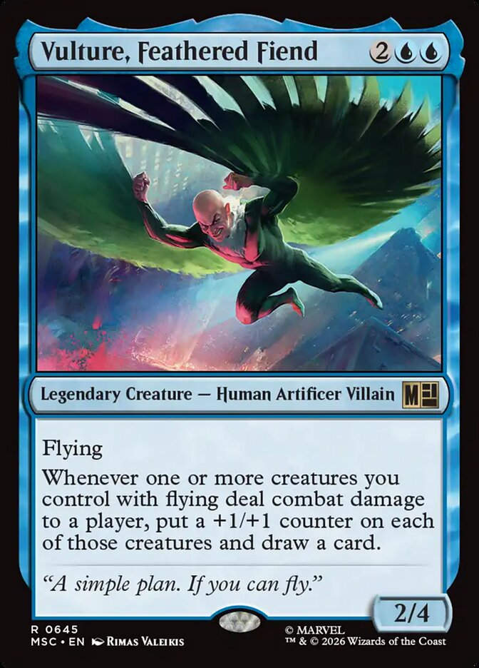 Vulture, Feathered Fiend (MSC) (645)