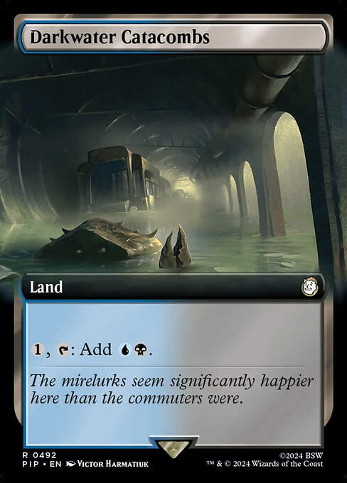Darkwater Catacombs (pip) (492) / Extended Art