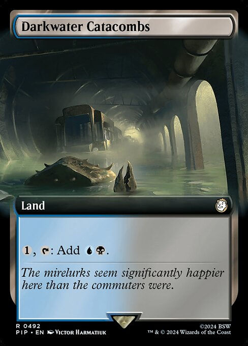 Darkwater Catacombs (pip) (492) / Extended Art