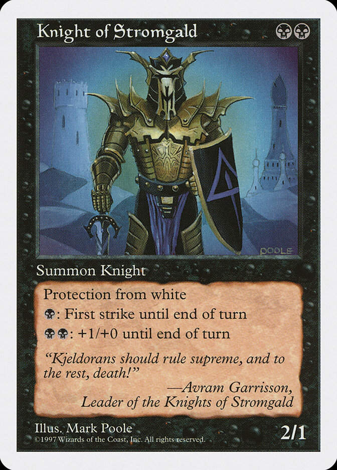 Knight of Stromgald (5ED) (171)