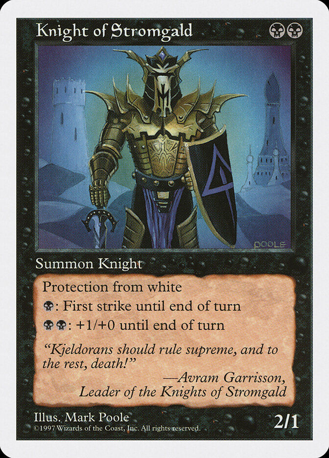 Knight of Stromgald (5ED) (171)