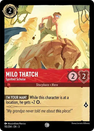 Milo Thatch - Spirited Scholar (LOR_ITI)