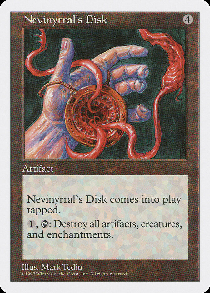 Nevinyrral's Disk (5ED) (391)