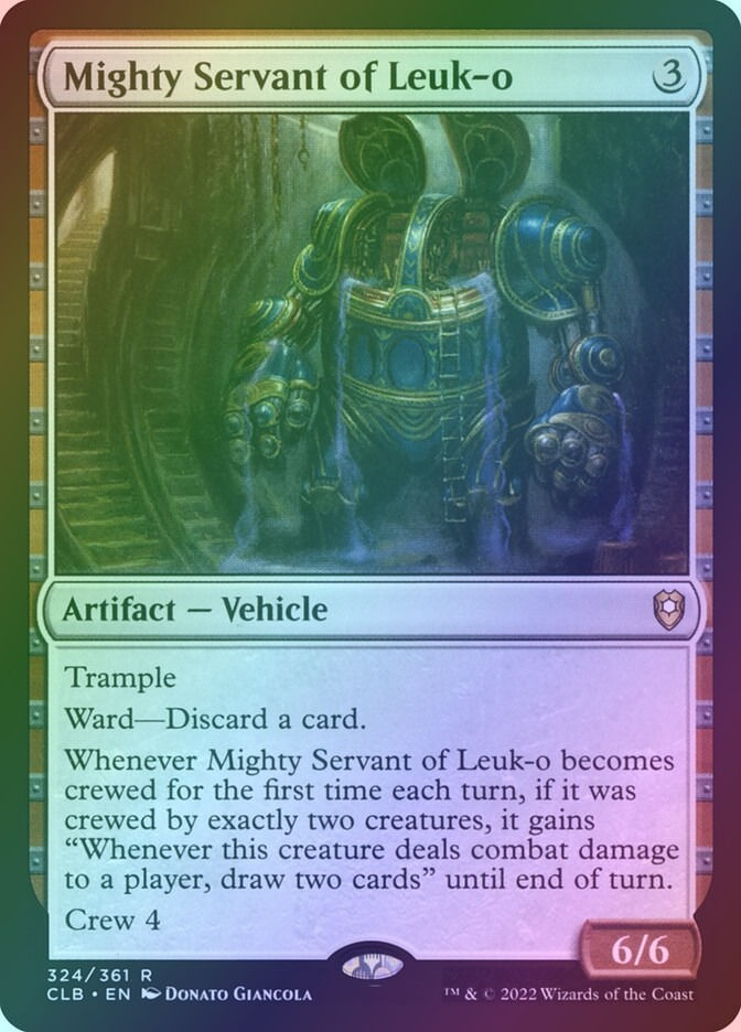 Mighty Servant of Leuk-o (CLB) (324) / Foil