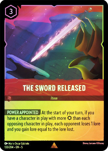 The Sword Released (LOR_SHS) / Foil