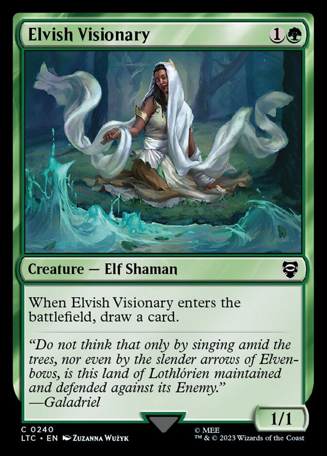 Elvish Visionary (LTC) (240)