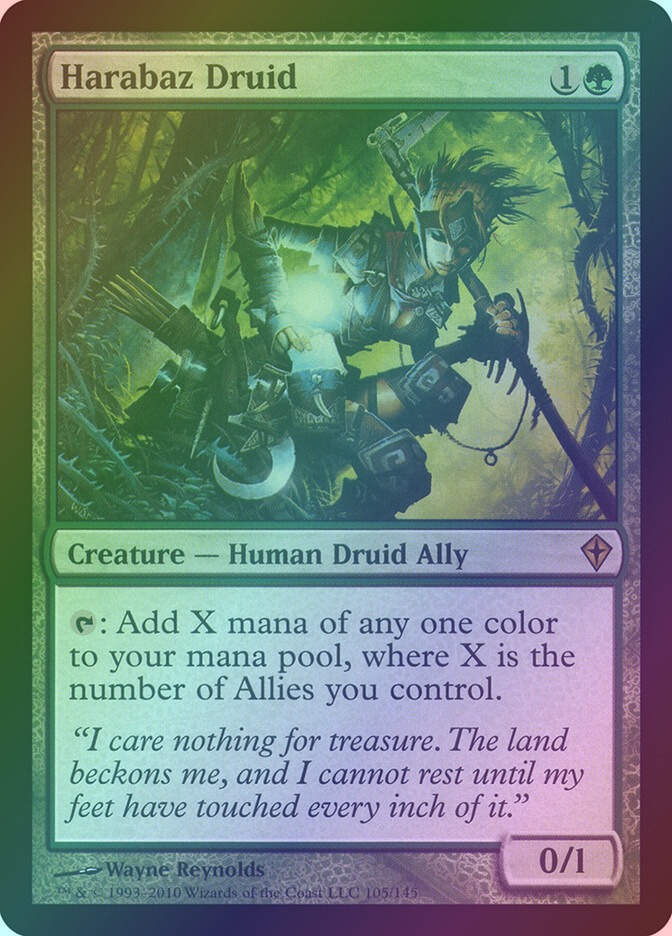 Harabaz Druid (WWK) (105) / Foil