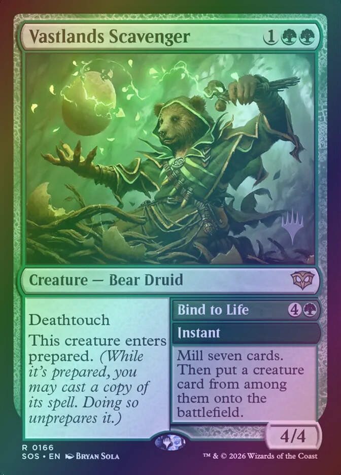 Vastlands Scavenger // Bind to Life (PSOS) (166p) / Foil