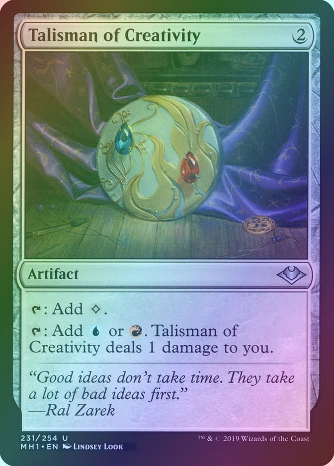 Talisman of Creativity (MH1) (231) / Foil