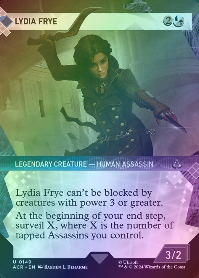 Lydia Frye (ACR) (149) / Borderless / Showcase / Foil