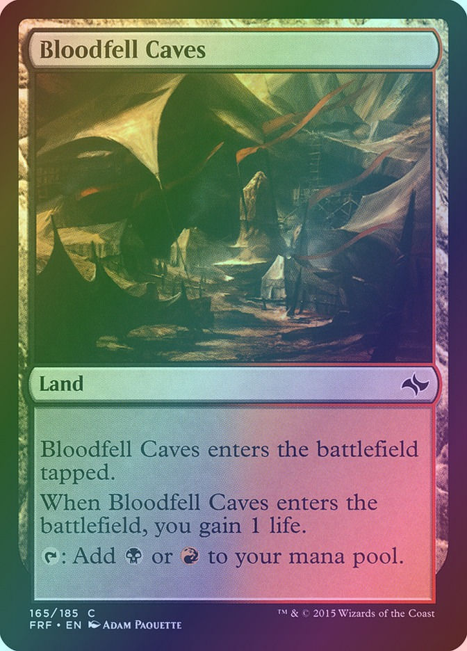 Bloodfell Caves (FRF) (165) / Foil