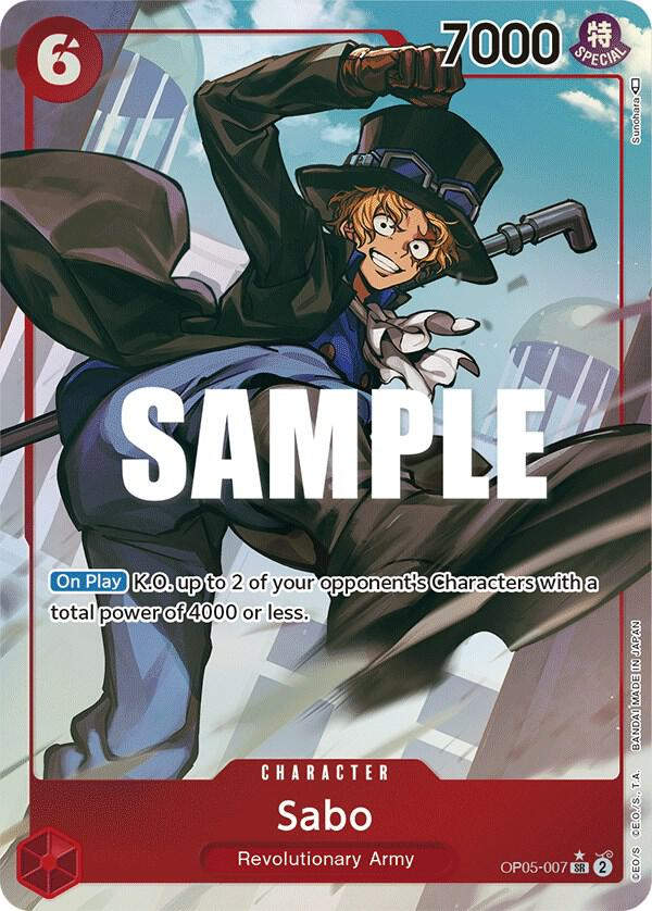 Sabo (007) (Alternate Art) (OP05-007) / Foil
