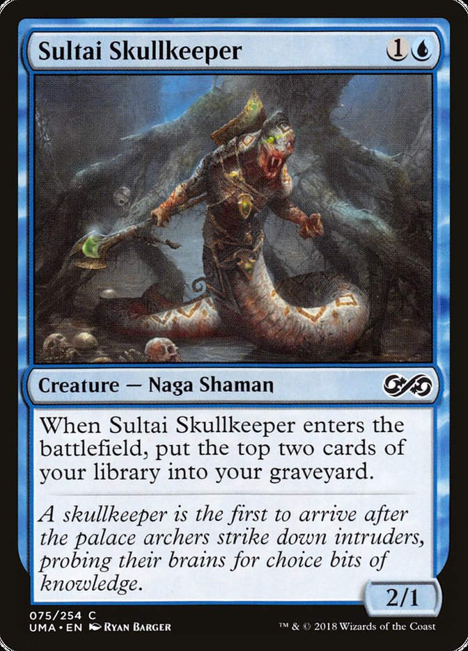Sultai Skullkeeper (UMA) (75)