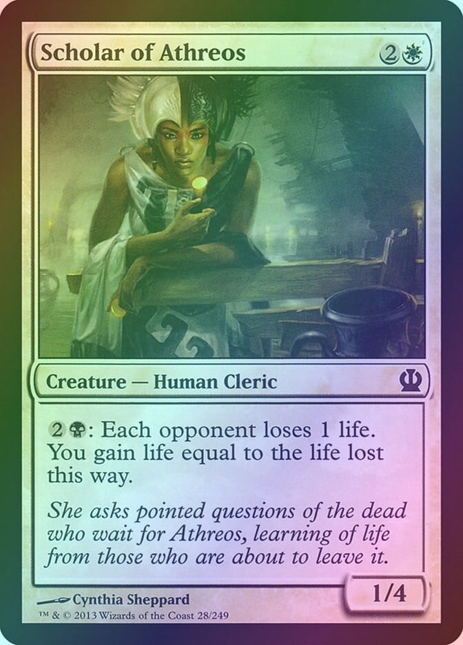 Scholar of Athreos (THS) (28) / Foil