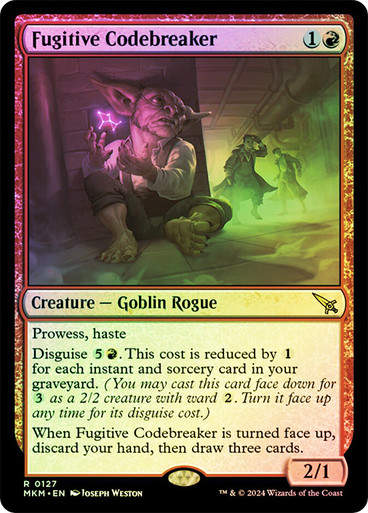 Fugitive Codebreaker (mkm) (127) / Foil