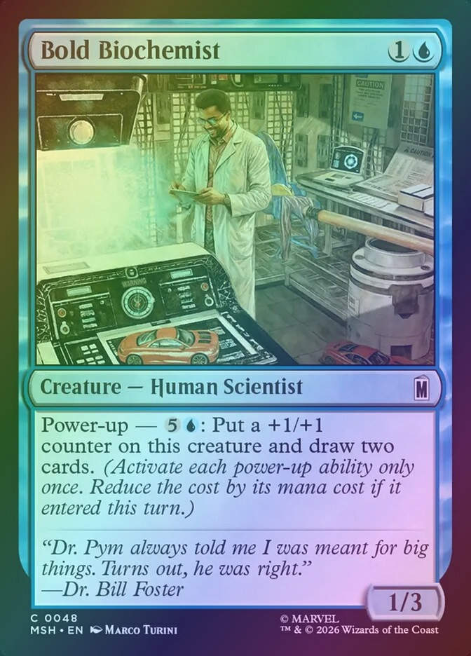 Bold Biochemist (MSH) (48) / Foil
