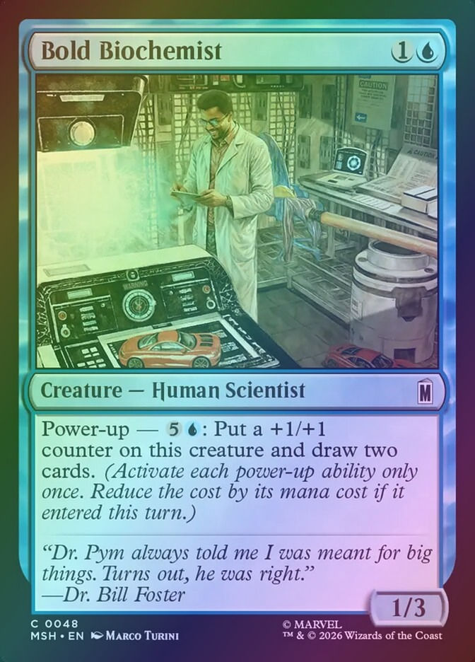 Bold Biochemist (MSH) (48) / Foil