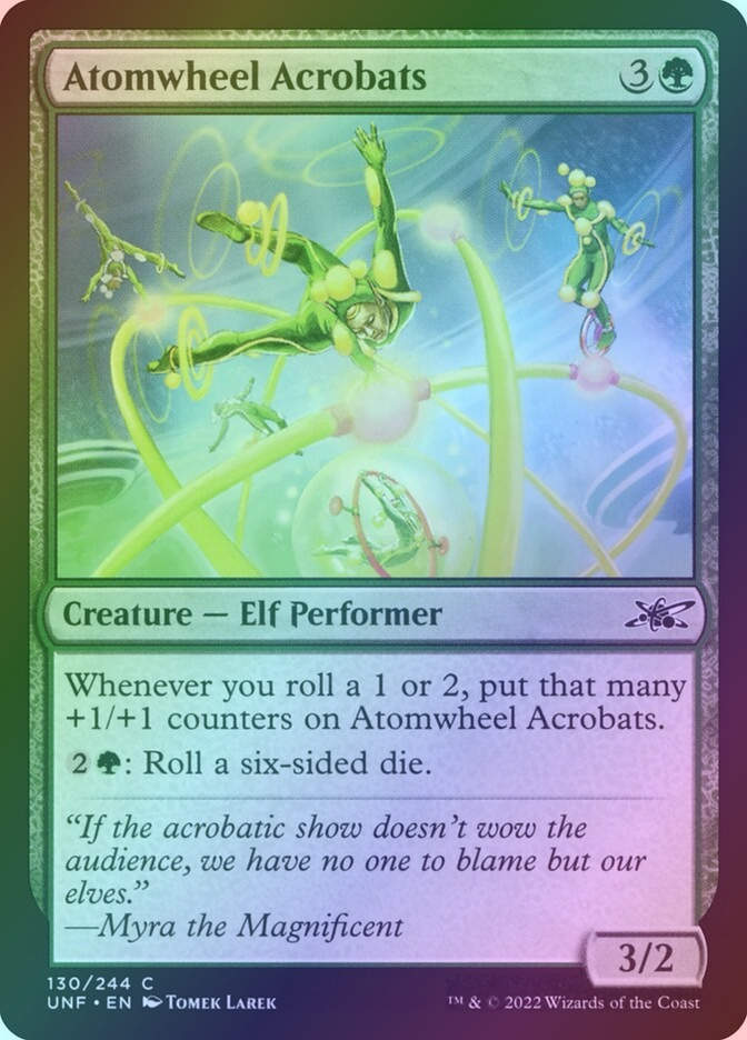 Atomwheel Acrobats (UNF) (130) / Foil