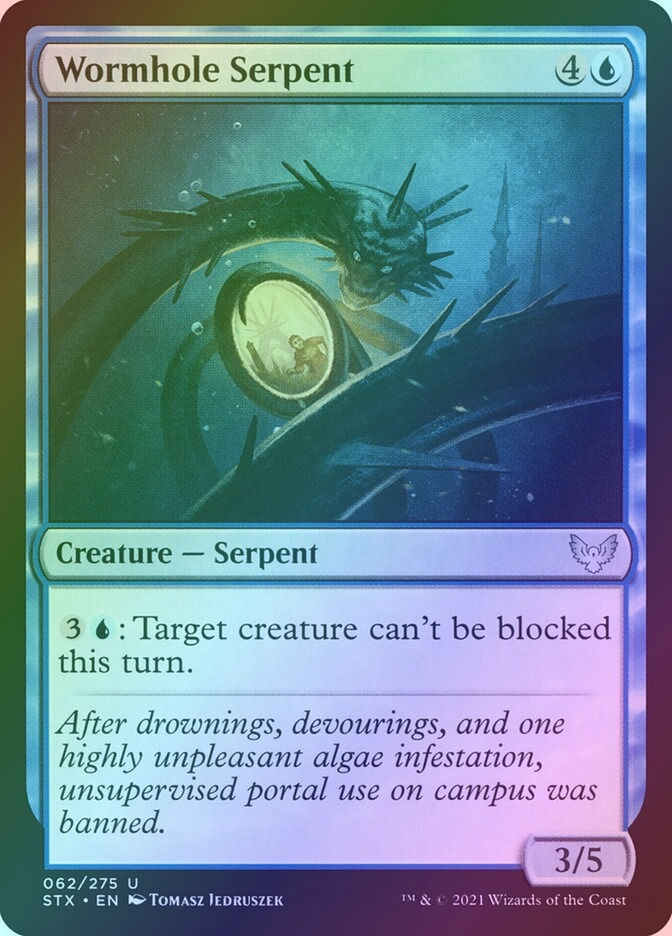Wormhole Serpent (STX) (62) / Foil