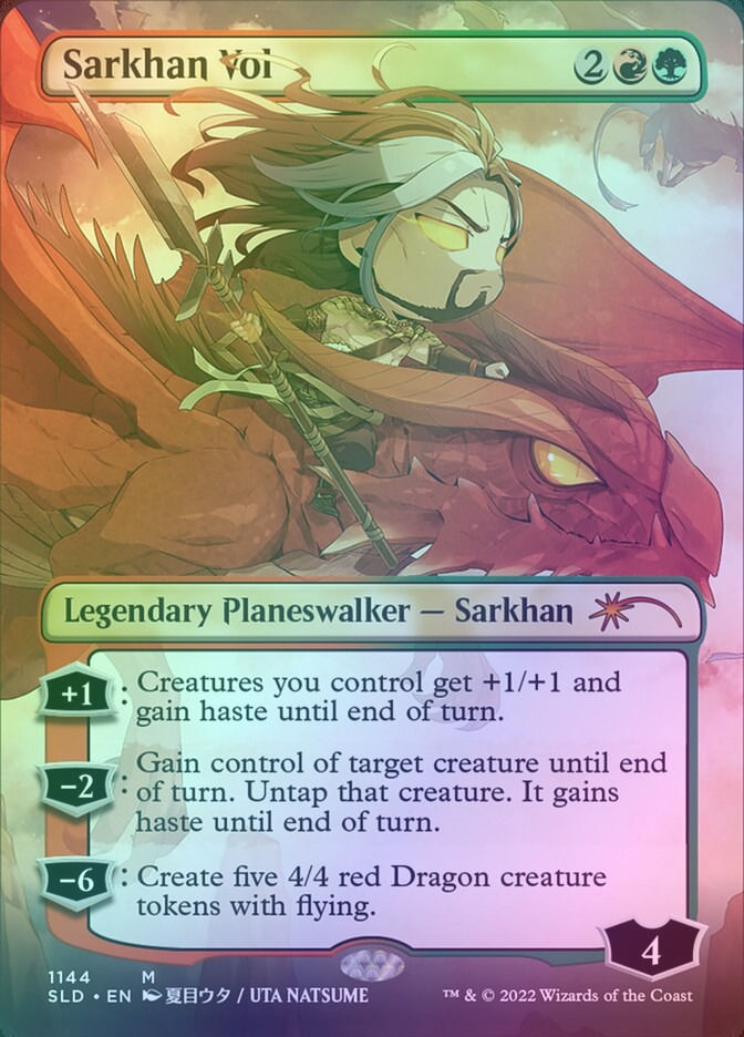 Sarkhan Vol (SLD) (1144) / Borderless / Foil