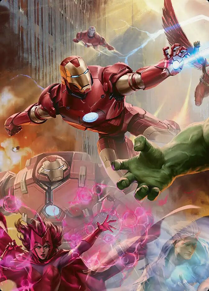 Iron Man, Futurist Paragon (AMSH) (1b) / Firma Dorada