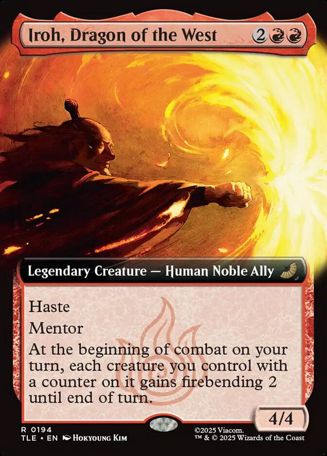 Iroh, Dragon of the West (TLE) (194) / Extended Art