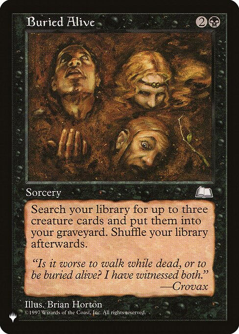 Buried Alive (PLST) (WTH-63)