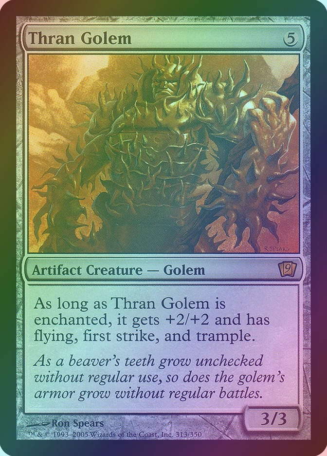 Thran Golem (9ED) (313★) / Foil