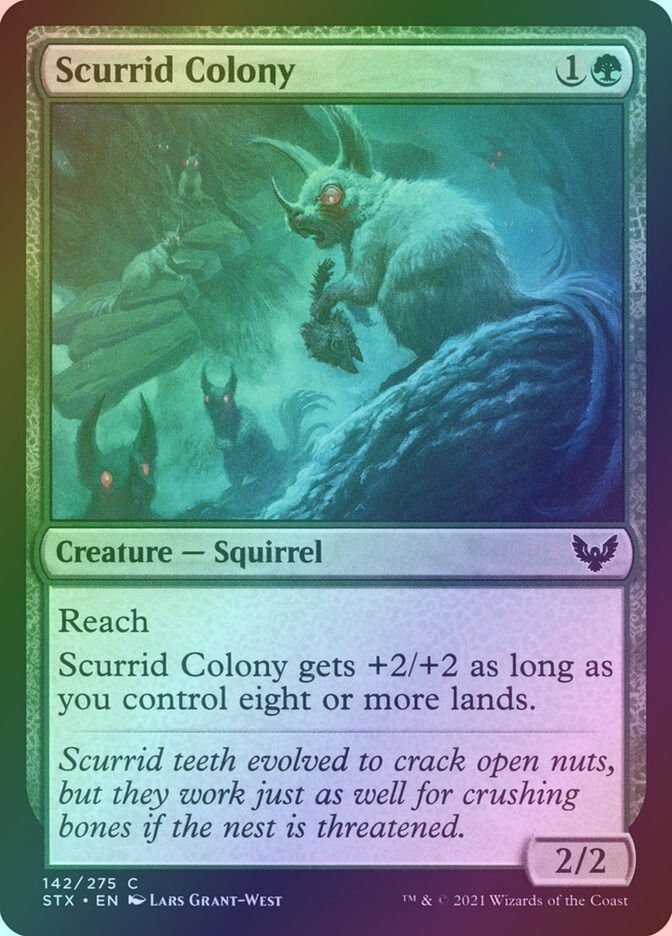 Scurrid Colony (STX) (142) / Foil