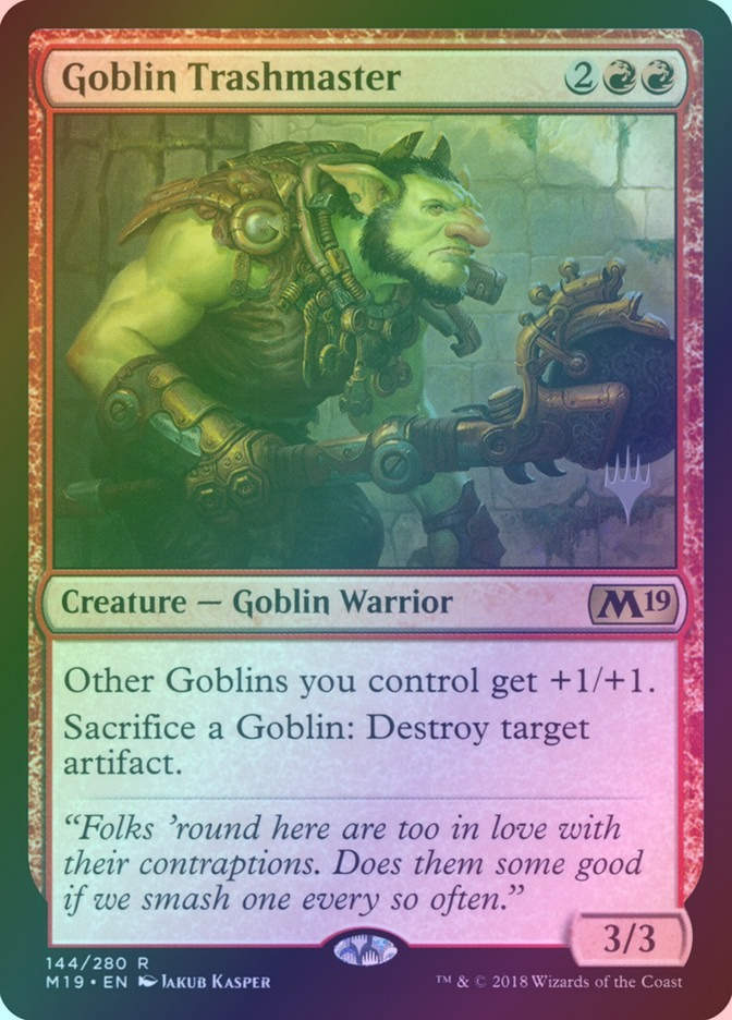 Goblin Trashmaster (PM19) (144p) / Foil