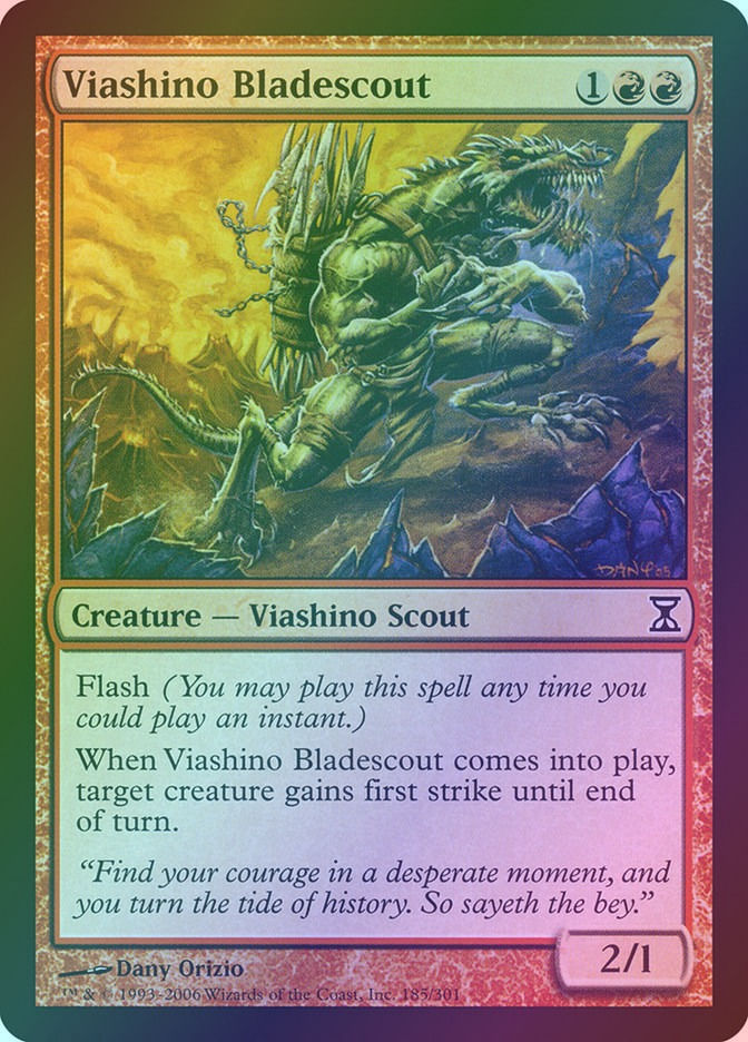 Viashino Bladescout (TSP) (185) / Foil