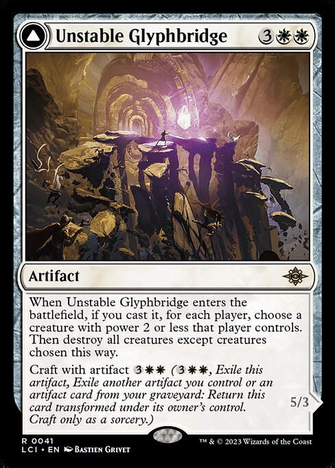 Unstable Glyphbridge // Sandswirl Wanderglyph (lci)