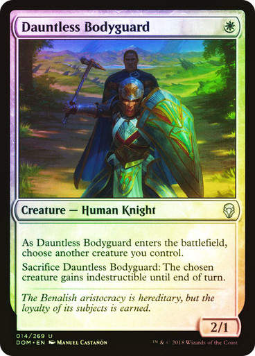 Dauntless Bodyguard (DOM) (14) / Foil