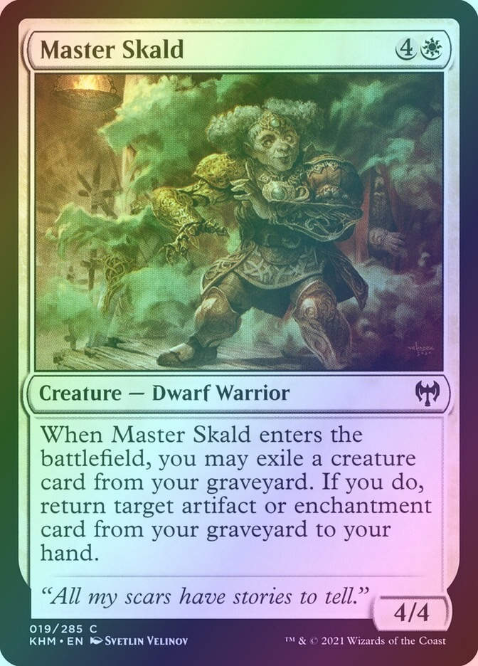 Master Skald (KHM) (19) / Foil