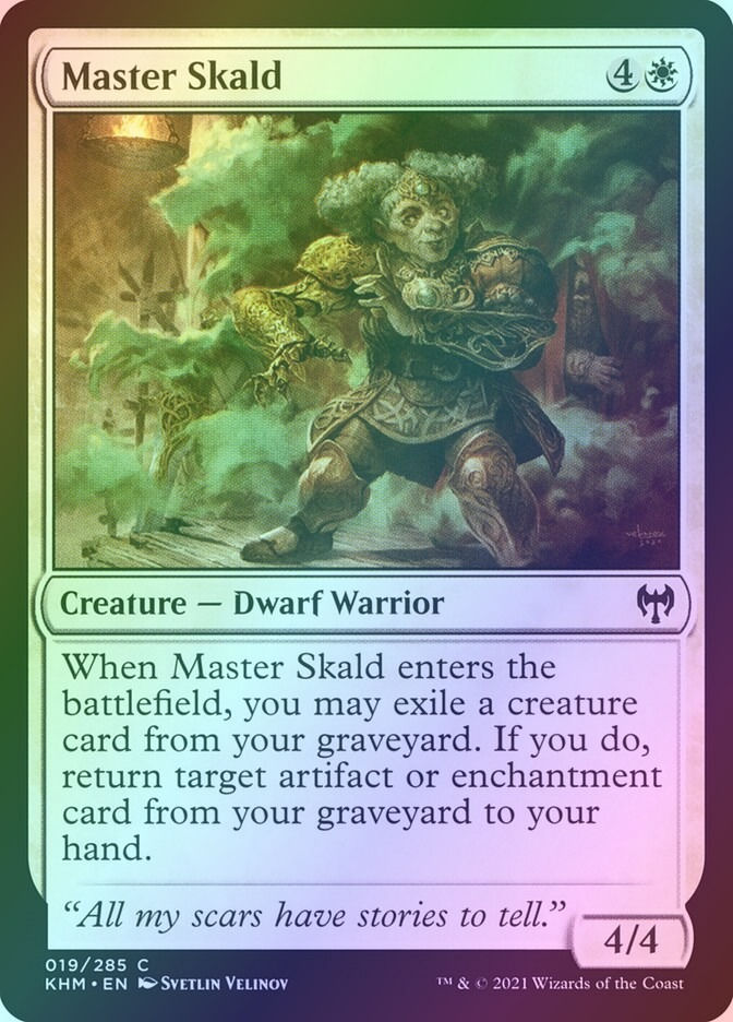Master Skald (KHM) (19) / Foil
