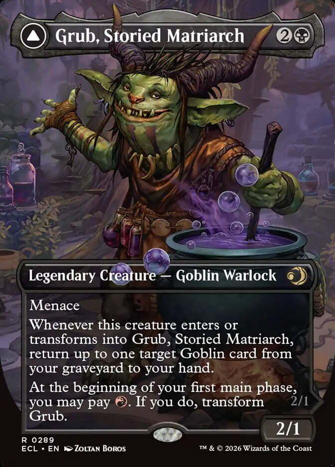 Grub, Storied Matriarch // Grub, Notorious Auntie (ECL) (289)