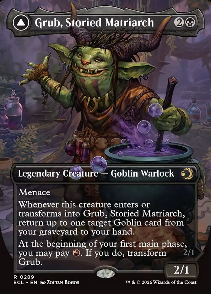 Grub, Storied Matriarch // Grub, Notorious Auntie (ECL) (289) — cara 1 de 2
