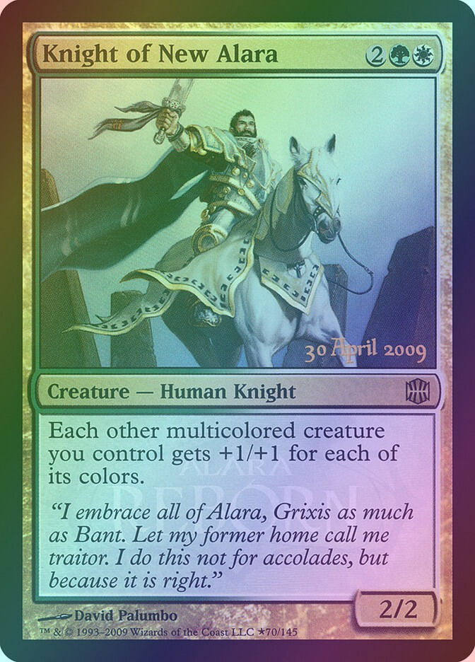 Knight of New Alara (PARB) (70★) / Foil