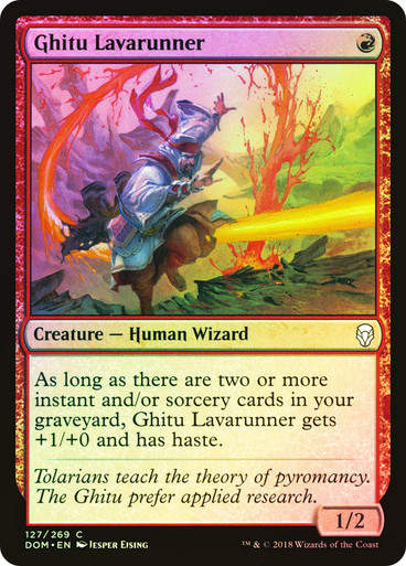 Ghitu Lavarunner (DOM) (127) / Foil