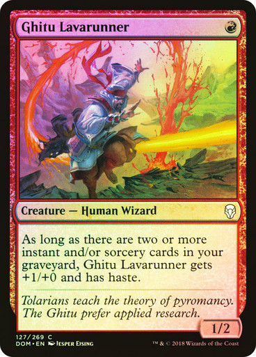 Ghitu Lavarunner (DOM) (127) / Foil