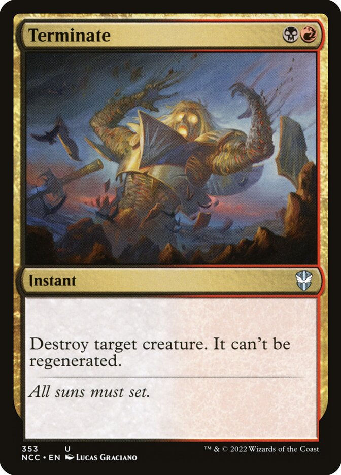 Terminate (NCC) (353)