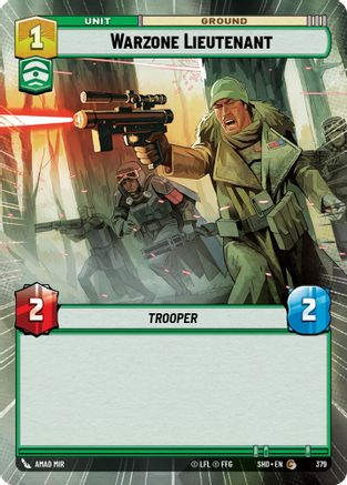 Warzone Lieutenant (Hyperspace) (SHD_#379) / Foil