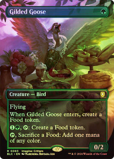 Gilded Goose (blc) (83) / Borderless Foil