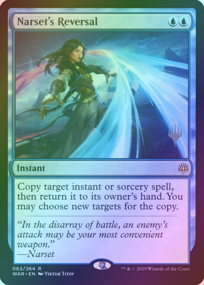Narset's Reversal (PWAR) (62p) / Foil