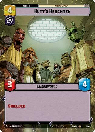 Hutt's Henchmen (Hyperspace) (SHD_#504) / Foil