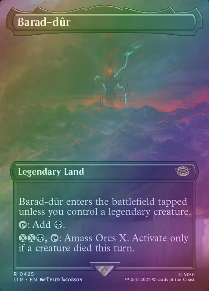 Barad-dûr (LTR) (425) / Borderless / Foil