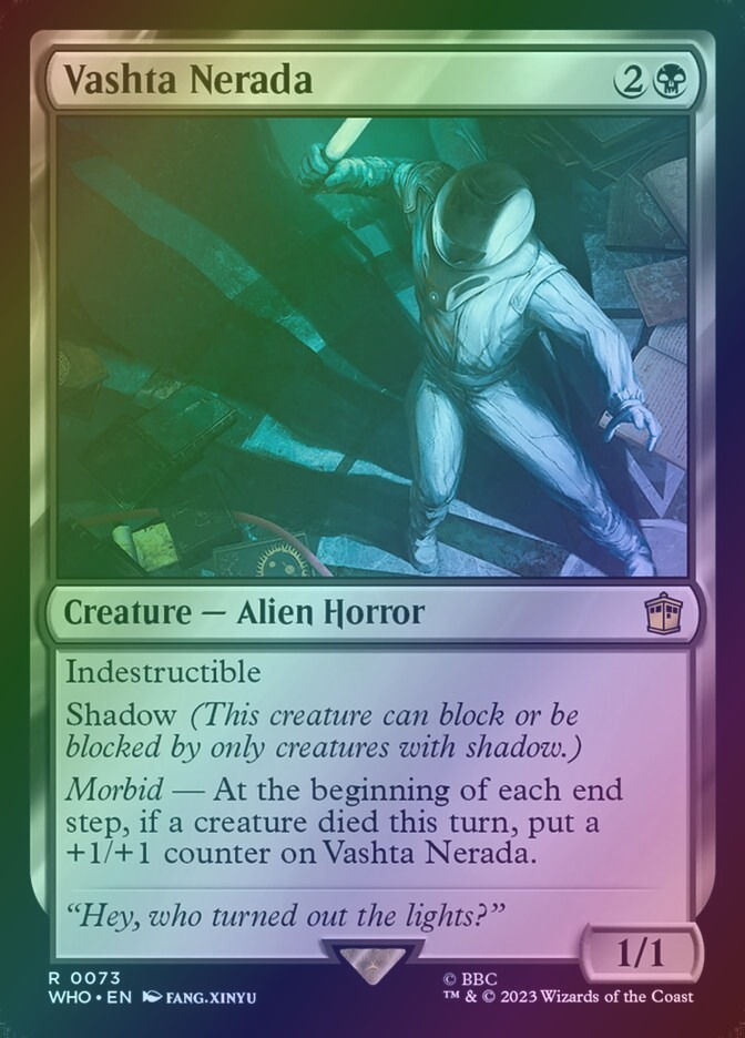 Vashta Nerada (WHO) (73) / Foil