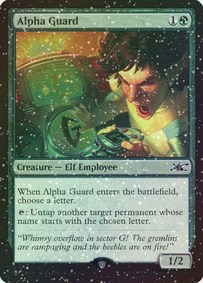 Alpha Guard (UNF) (415) / Galaxy Foil
