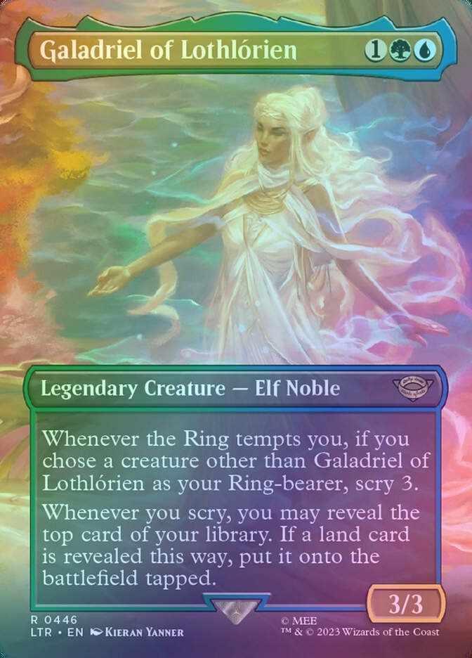 Galadriel of Lothlórien (LTR) (446) / Borderless / Foil